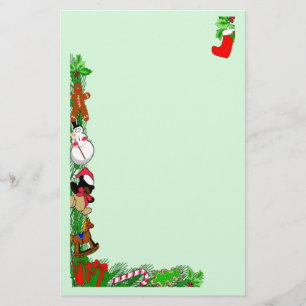 Papelaria Papel de Carta Holiday Boughs