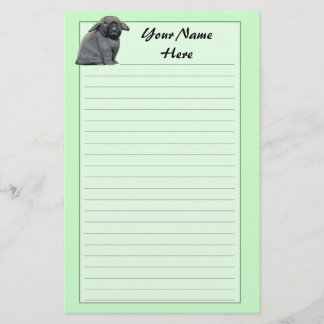 Papelaria Papel de carta Holland Lop
