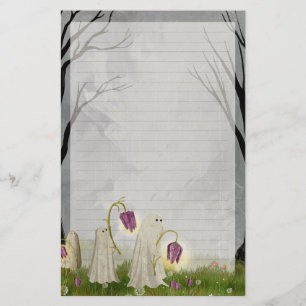 Papelaria Papel de Carta Linha com Fantasminha dos Portadore