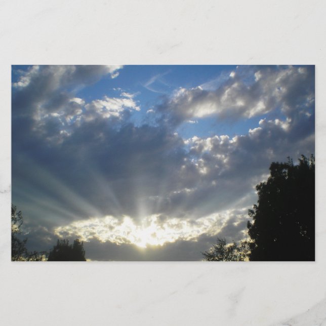 Papelaria papel de carta majestoso (Frente)