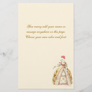 Papelaria Papel de Carta Marie Antonieta