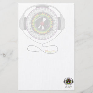 Papelaria Papel de Carta Musical