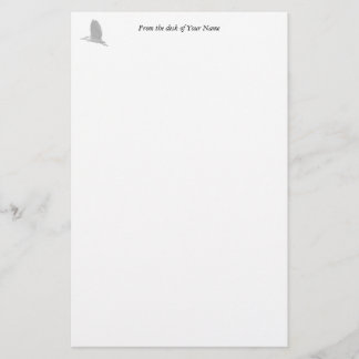 Papelaria Papel de Carta Night Heron 2
