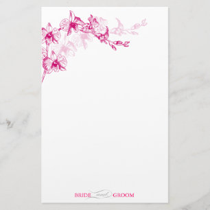 Papelaria Papel de Carta Orquídea