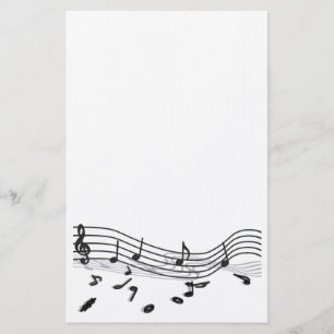Papelaria Papel de carta para amigos de música