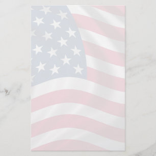 Papelaria Papel de carta patriótico