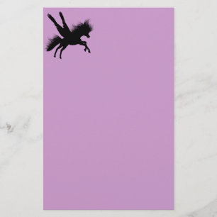 Papelaria Papel de carta Pegasus Silhouette