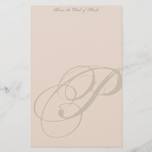Papelaria Papel de carta personalizado (Frente)