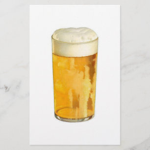 Papelaria Papel de Carta Personalizado da Cerveja