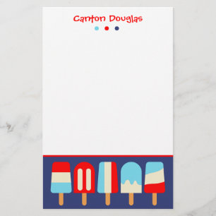 Papelaria Papel de Carta Personalizado em Flocos