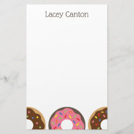 Papelaria Papel de Carta Personalizado Personalizado do Rosq