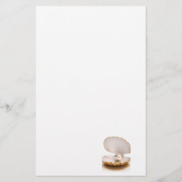 Papelaria Papel de carta, personalizável, pérolas de papel d