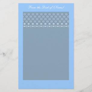 Papelaria Papel de Carta Rico Azul