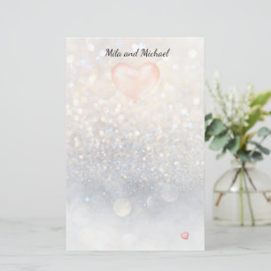 Papelaria Papel de Carta Rosa