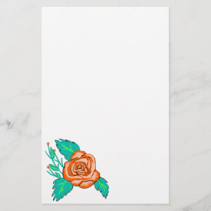 Papelaria Papel de carta Rosa laranja
