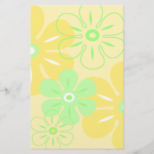 Papelaria Papel de carta Tropical Chuva Flor
