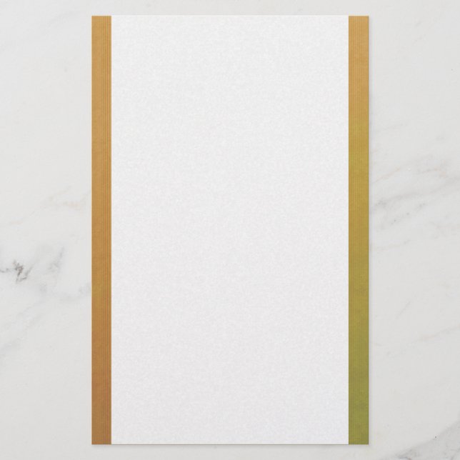 Papelaria Papel de carta verde para gradiente laranja (Frente)