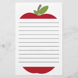Papelaria Papel de Carta Vermelho