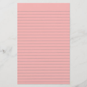Papelaria Papel de Carta Vinculado Rosa