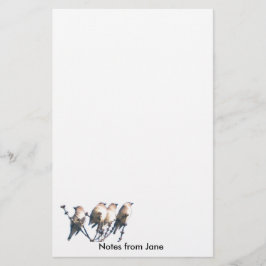 Papelaria Papel de carta - WaxWing - Notas de ...