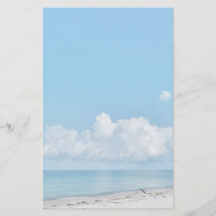 Papelaria Papel de carta White Sand Beach