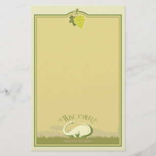 Papelaria Papel de Carta Winosoaur