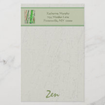 Papel de carta 'Zen Bamboo'