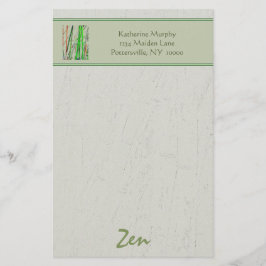 Papelaria Papel de carta 'Zen Bamboo'