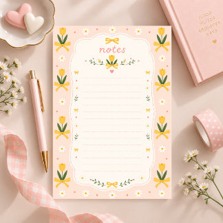 Papelaria Papel de Escritório Tulipa Adorável