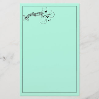 Papelaria Papel de nota da música