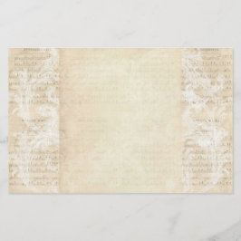 Papelaria Papel De Papel De Papel Vintage Music Sheet Cream