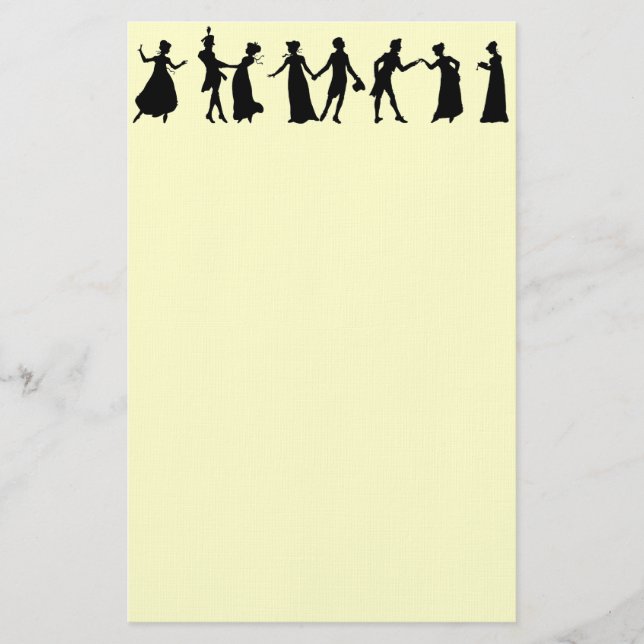 Papelaria Papel dos dançarinos da regência (Frente)
