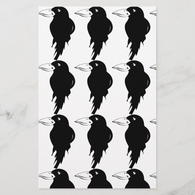 Papelaria Papel Escrapbook De Raven (Frente)