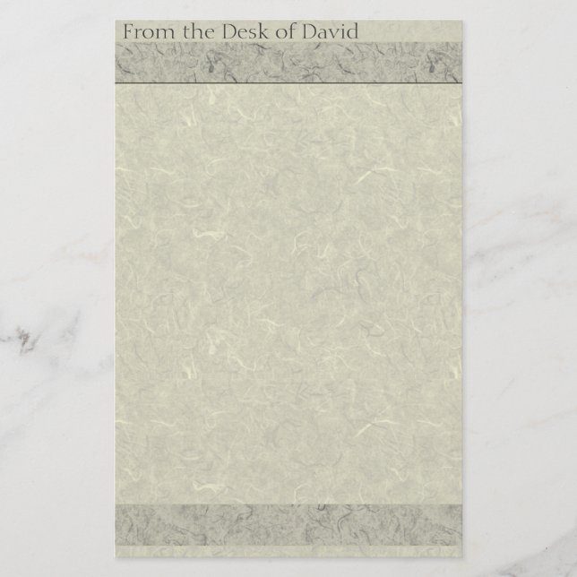 Papelaria Papel Faux artesanal Papel antigo Papel de Carta (Frente)