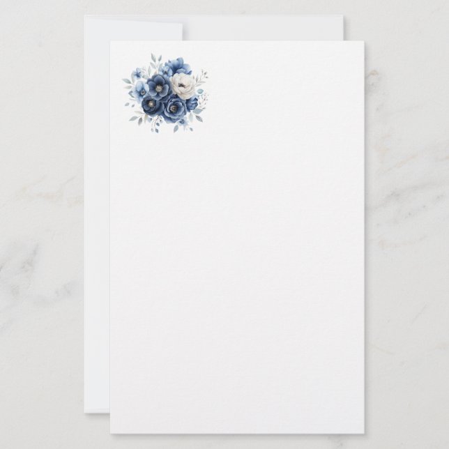 Papelaria Papel-Floral (Frente)