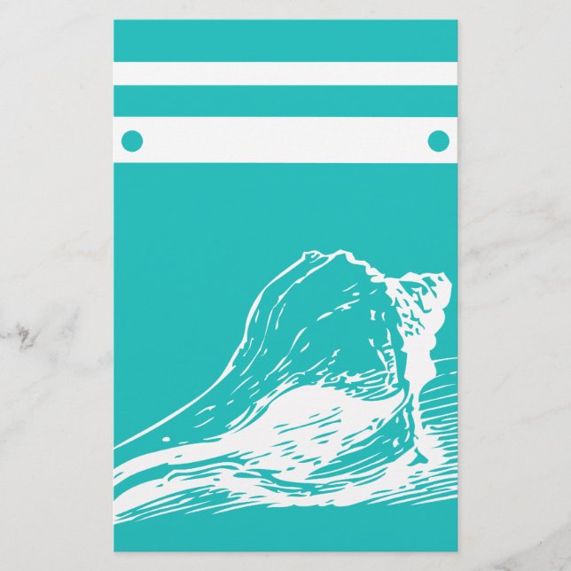 Papelaria Papel para Escrapbook da Seashell (Frente)