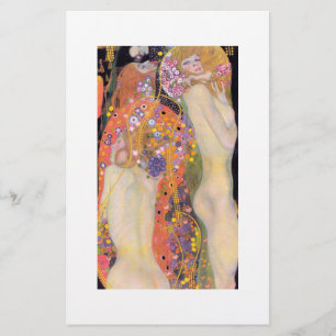 PAPELARIA PAPELARIA: GUSTAV KLIMT : SERPENTES DE ÁGUA II