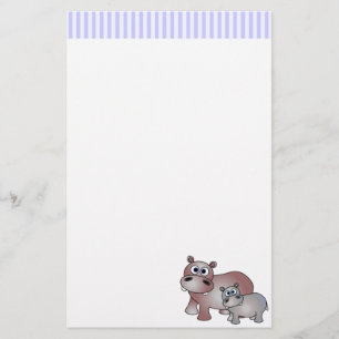 Papelaria para bebês e mãe