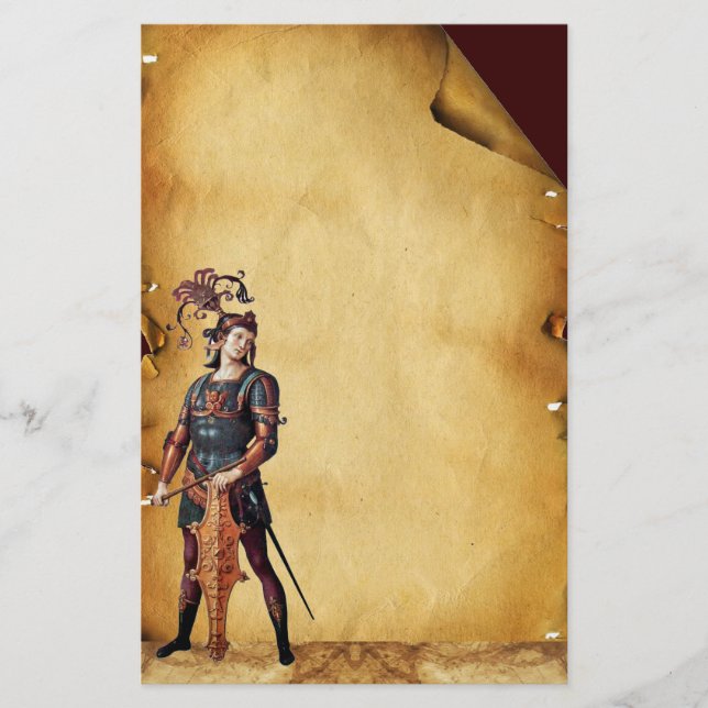 PAPELARIA PARCHE ANTIQUE DE GEORGE SANTO (Frente)