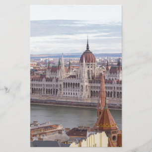 Papelaria Parlamento húngaro Budapeste por dia