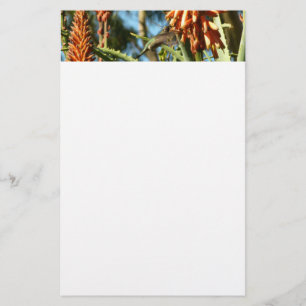 Papelaria Pássaro Humino Chinês Negro em Voo