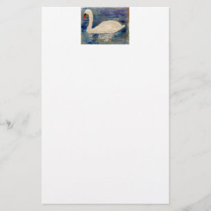 Papelaria Pássaro Pintando Swan