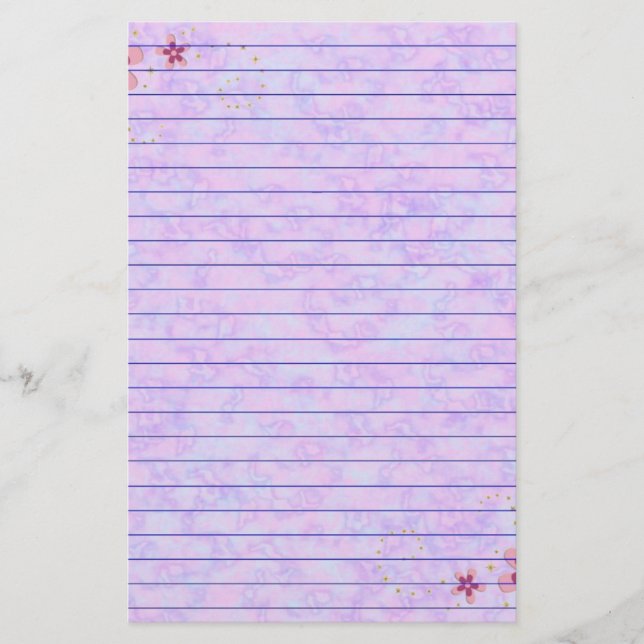Papelaria Pastel Rosa (Frente)
