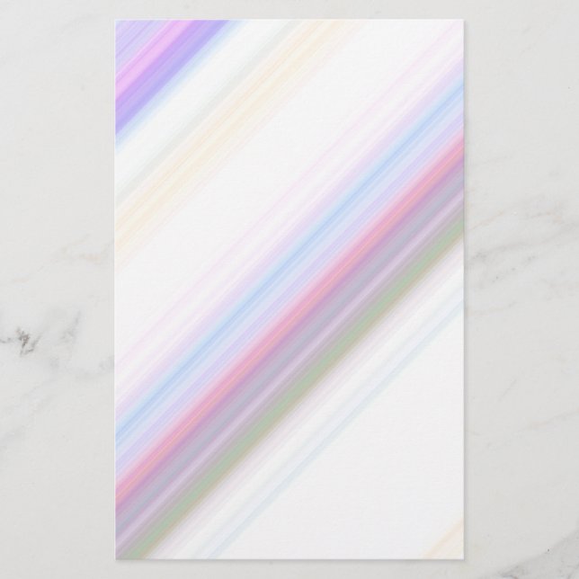 Papelaria Pastel Stripes (Frente)