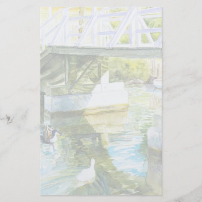 Papelaria Patos debaixo de uma ponte (Frente)