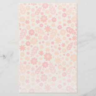 Papelaria Peach Airy Wildflower Meadow Standard