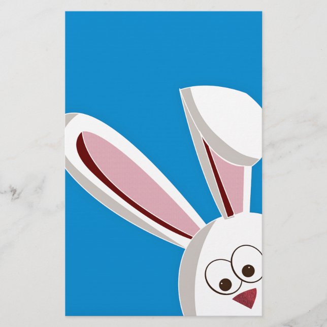 Papelaria Peeking Bunny (Frente)