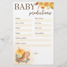 Pequena abóbora do jogo de previsão de chás de fra