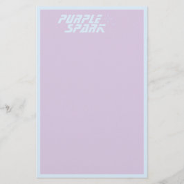 Papelaria Pequena Empresa Azul Roxo