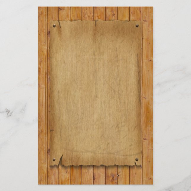 Papelaria Pergaminho rústico (Frente)